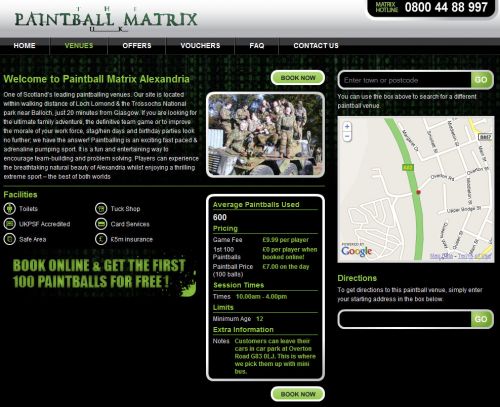 paintball london
